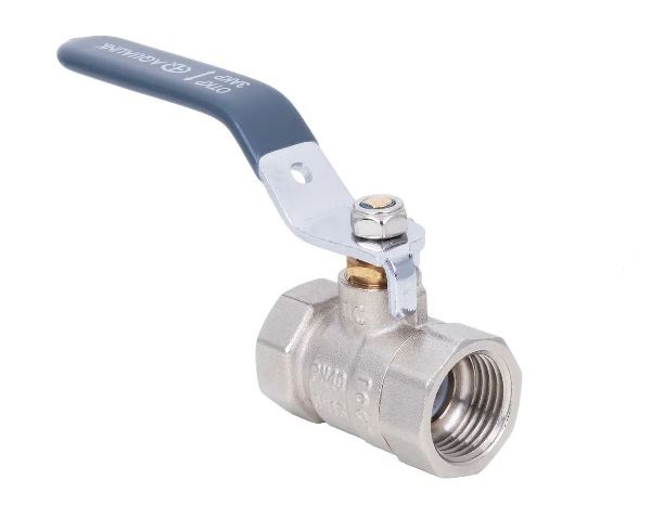 Кран шаровой 1 1/4" г/г рычаг 01146 Aqualink