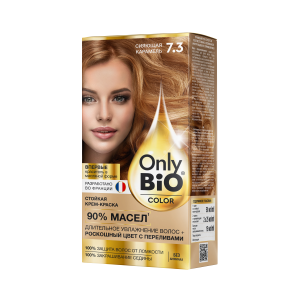  Краска для волос Only Bio Color 7.3 Сияющая карамель