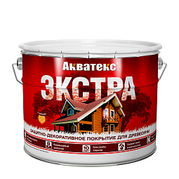 Защитно-декоративное покрытие Акватекс-Экстра Красн. дерево 9л арт.18183 Рогнеда