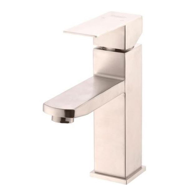  Смеситель для раковины P10304S 35мм сатин Potato 