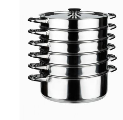  Мантоварка нерж 6 секций d30см Алтын КТ-306АТ