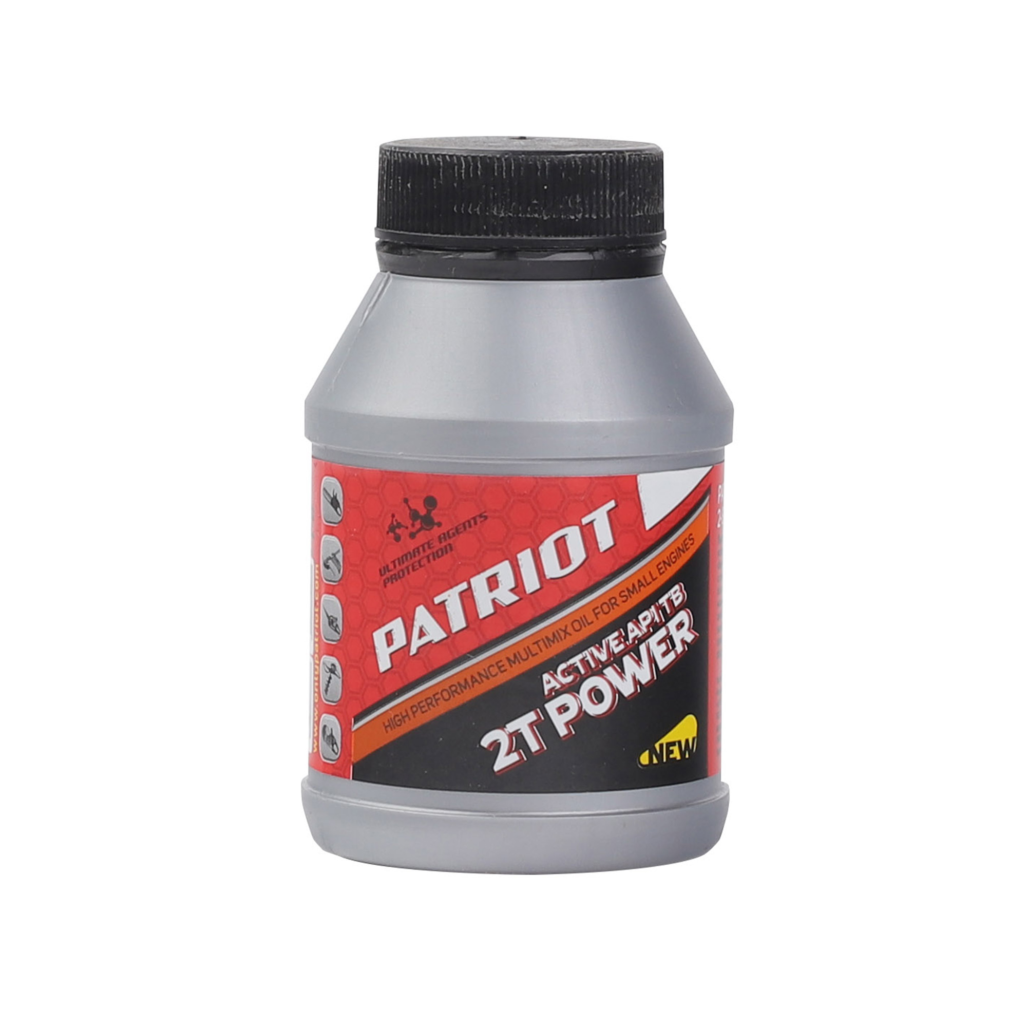  Масло 2-х тактное 0,1л минеральное Power Active PATRIOT