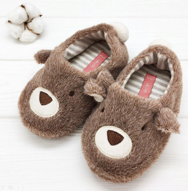  Тапочки дом. дет р.26-27 Мишки с задником H1391 Halluci