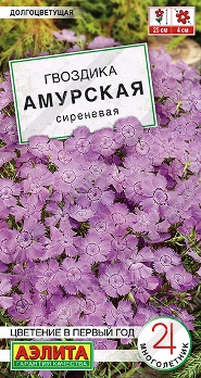  Гвоздика Амурская сиреневая цв.Аэлита