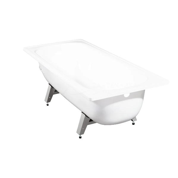  Ванна 170*70*40см стальная с опорной подст. белая Antika А-70001 