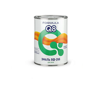  Эмаль ПФ-266 желто-коричневая 0,9кг Formula Q8