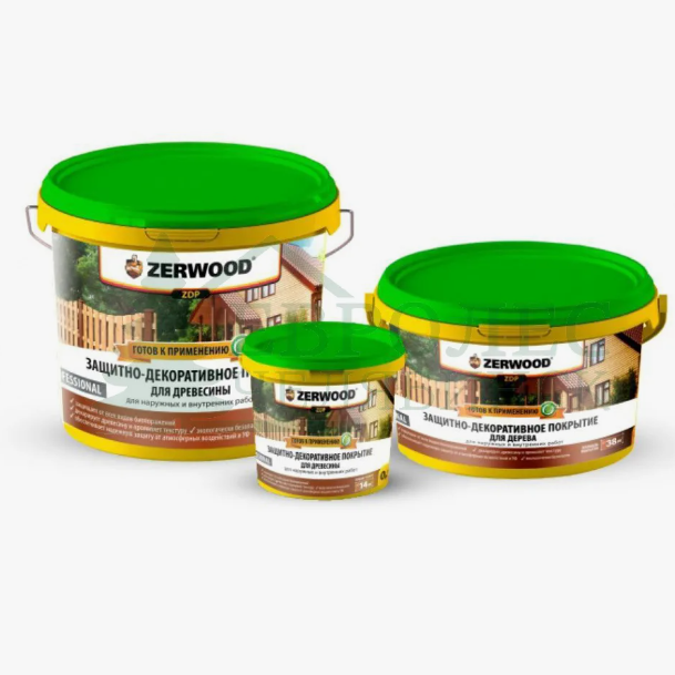  Защитно-декоративное покрытие Zerwood ZDP орех 0,9кг Ижсинтез
