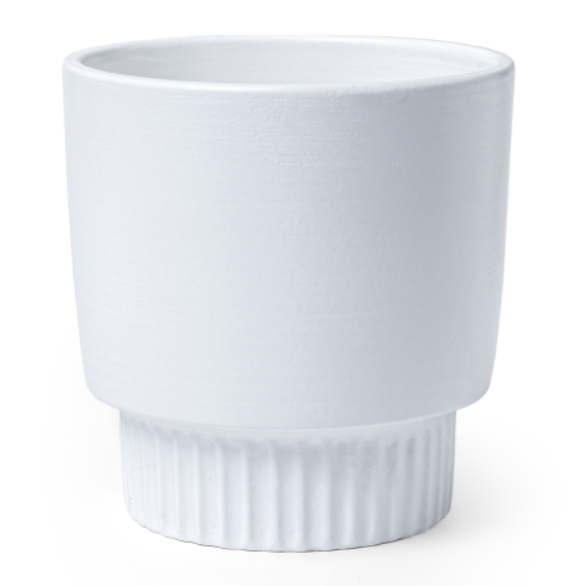  Горшок для цветов керамический Стокгольм №2 d12 белый