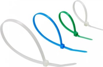  Хомуты пластмасс 100/150/200мм цветн НХ-1 200шт 07-7201 Rexant