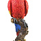 Фигура Попугай на коряге красный ФР-00005065
