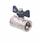 Кран шаровой 1/2" г/г бабочка 01155 Aqualink