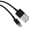 Кабель для зарядки Lightning-USB 1A 1м черн Mirex 2805409