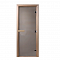 Дверь банная 190х70см Сатин стекло DW00026 DoorWood