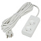 Удлинитель 2-местный 5м б/з Ultra бел S-CU2-5 Uniel UL-00009978