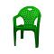 Кресло пласт зеленое М2609 (уп.4)