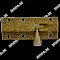 Шпингалет 100мм бронза 501-100 11271 Нора-М 