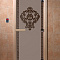 Дверь банная 190*70см Версаче бронза 8мм стекло DW01244