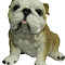 Фигура Собака Бульдог сидячий ФР-00000527