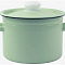 Кастрюля эмалир. 3,5л салатовая С41612.3С