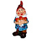 Фигура Гном с поганками F07769