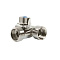 Кран шаровой д/стир маш 3-х прох 1/2"-3/4"-1/2" г/ш/ш бабочка Valtec 512771 