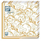 Салфетки бумажн. Bouquet Home collection Classic 3-х сл 20шт 33х33 Очаров.на бел 37649