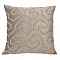 Подушка с бисером Этника серебро 45х45см GARDA DECOR