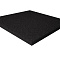Плитка напольная резин.10*500*500 черная