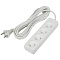 Удлинитель 4-местный 5м б/з Ultra бел S-CU4-5 Uniel UL-00009989