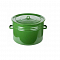 Бак эмалированный 20л зеленый рябчик 42827