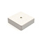Коробка ОП 75*28мм квадр белая SQ1401-0205 TDM