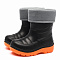 Сапожки дет. р.29-30 утепл флисом арт.1337УФ Каспер оранж-черн ЭВА 