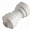 Переходник 1/4"-1/4" пластик прямой MIC-001 31301