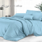 Постельное белье 1,5 микросатин Felicita 1171 Лазурный свет