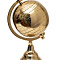 Глобус на подставке 20х35см золотой 79MAL-4018