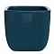 Горшок для цветов 1,95л VipSet с дренаж сист Фабио синий