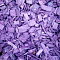 Щепа-кора древесная 60л фиолетовая хвойных пород для мульчирования декор