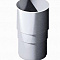 Муфта трубы водостока D125/82mm ПВХ  белая 359446 Verat