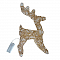 Фигура св/д 24х30см Зол.олень 30LED бат 3АА тепл.бел ULD-M2430-030/STB/3AA Warm White Uniel