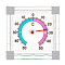 Термометр оконный Биметал (-50,+50) 473-036 Vetta