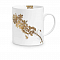 Кружка 440мл Костяной фарфор Вера Ванг Сад Wedgwood WGW-40033718