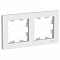 Рамка 2-я гор/верт бел АTN000102 AtlasDesign Schneider 1240125
