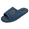 Тапочки дом.муж. р.42 открытые синий 20Y3A418-1