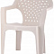 Кресло пласт бежевое М8150 (уп.4)