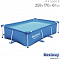 Бассейн каркасный 259х170х61см прямоуг.Steel Pro Pools 56403