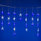 Гирлянда св/д занавес 5,5х0,5м 196LED бел+син IP20 Звездочки-1 ULD-E5505-196/DTK White-Blue Uniel
