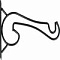 Кронштейн-крюк для подвесных кашпо 15,5*23см LBR11656