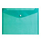 Папка-конверт А4 зелен на кнопке 040557 InFormat