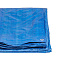 Тент 3*5м пл.60г/м2 п/э  синий HS-BL-3*5-60g