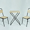 Набор дачной мебели Престиж 1+2 (стол+2 стула)